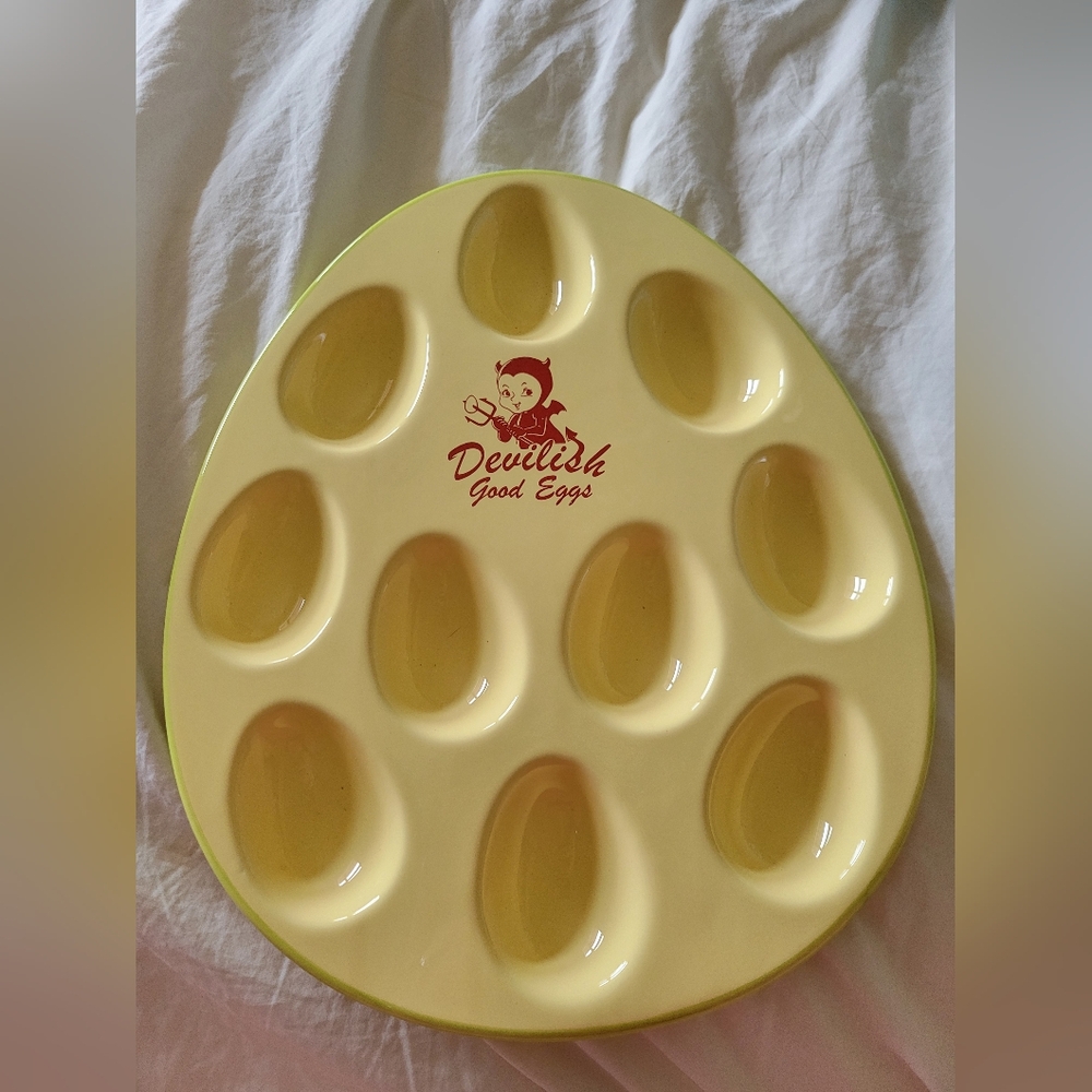 Egg Serving Tray VINTAGE